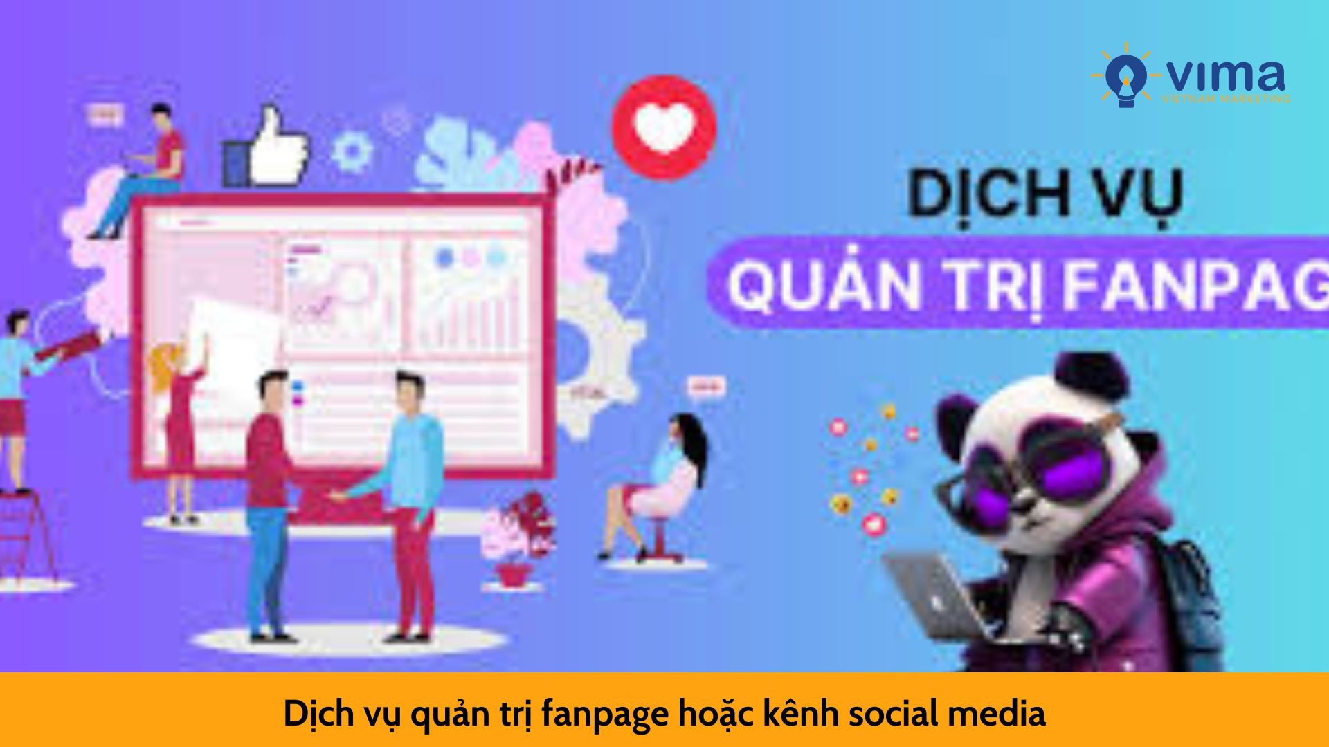  Dịch vụ quản trị fanpage hoặc kênh social media